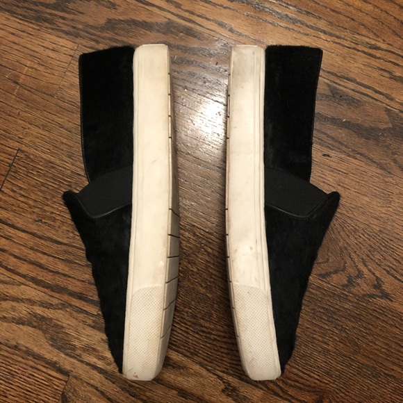VINCE CALF HAIR SLIP-ONS - Picture 3 of 8